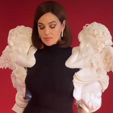 Claudio Carlos Basso's ex-wife, Monica Bellucci, looks younger than her actual age.